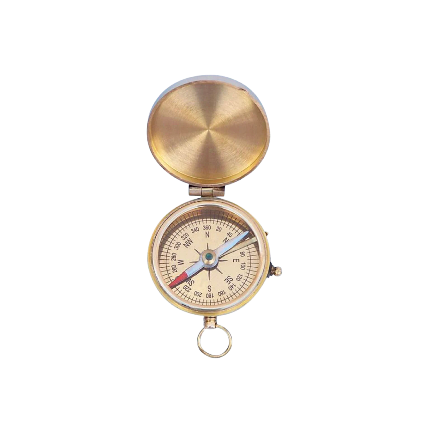Solid Brass Pocket Compass